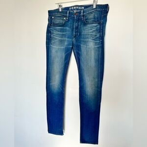 Denham Men's Classic Blue Skinny Jeans